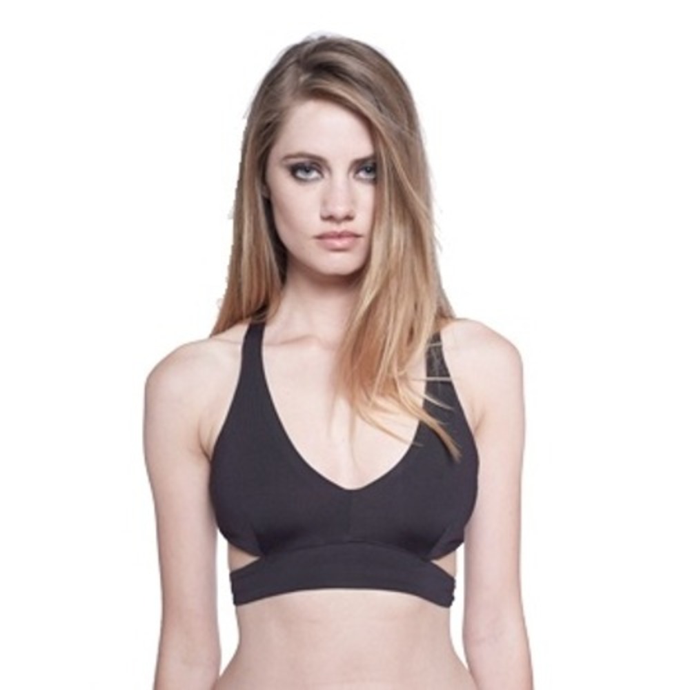 Top Secret Undercover Bodywear City Bra in Black Large NWT